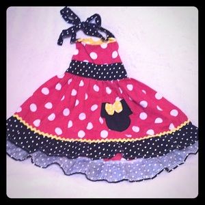 Handmade custom Minnie Mouse Disney dress